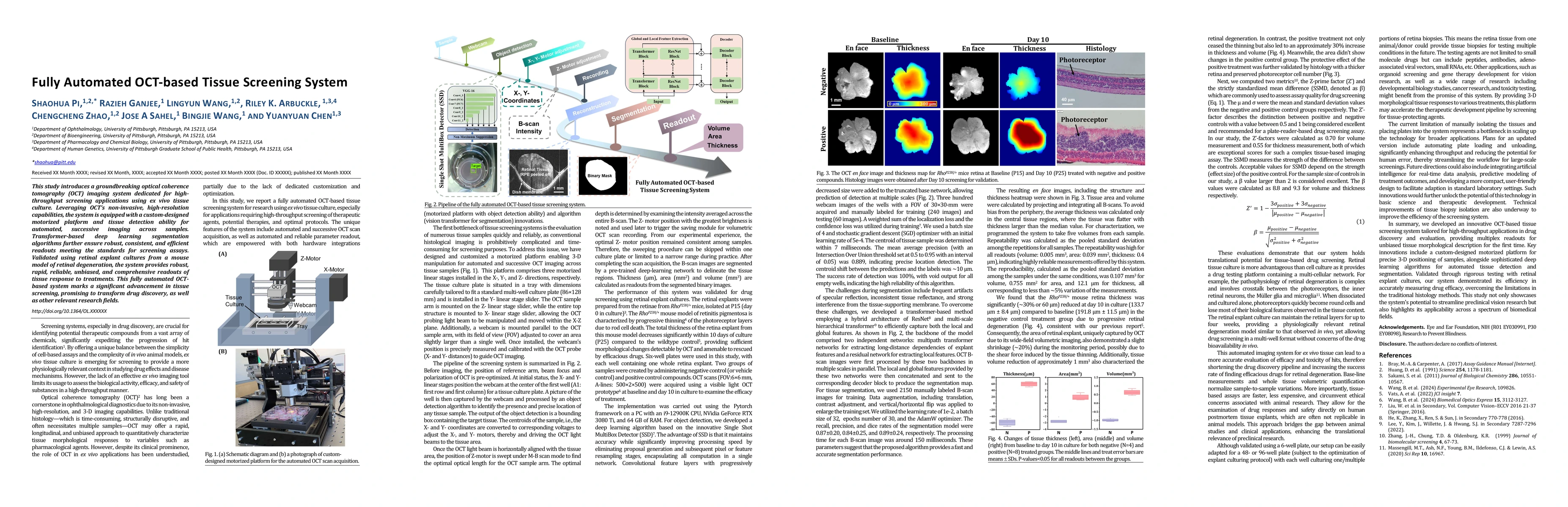 Thumbnail for Fully Automated OCT-based Tissue Screening System