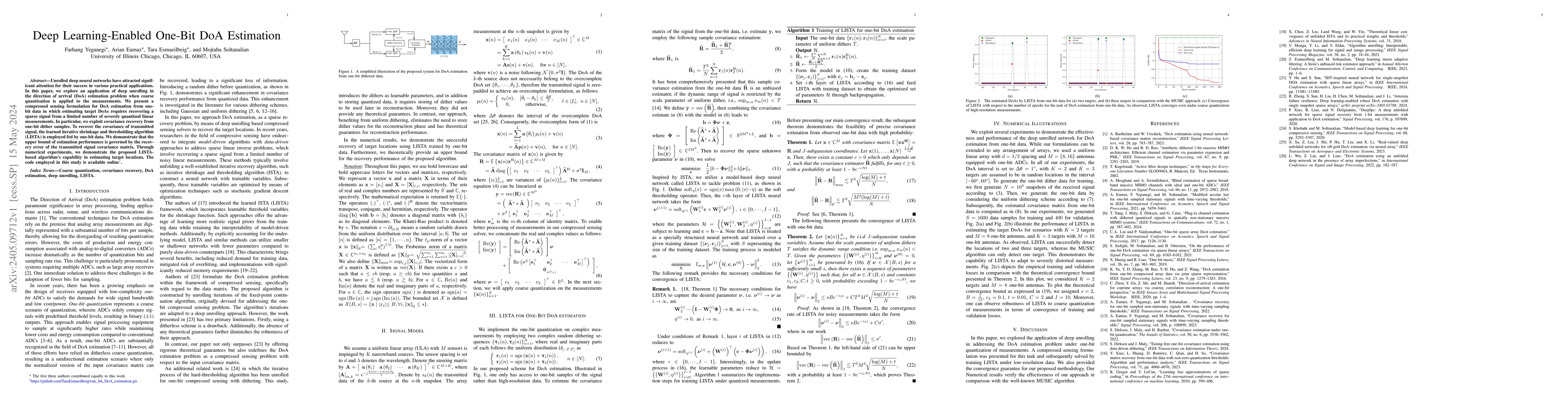 Thumbnail for Deep Learning-Enabled One-Bit DoA Estimation