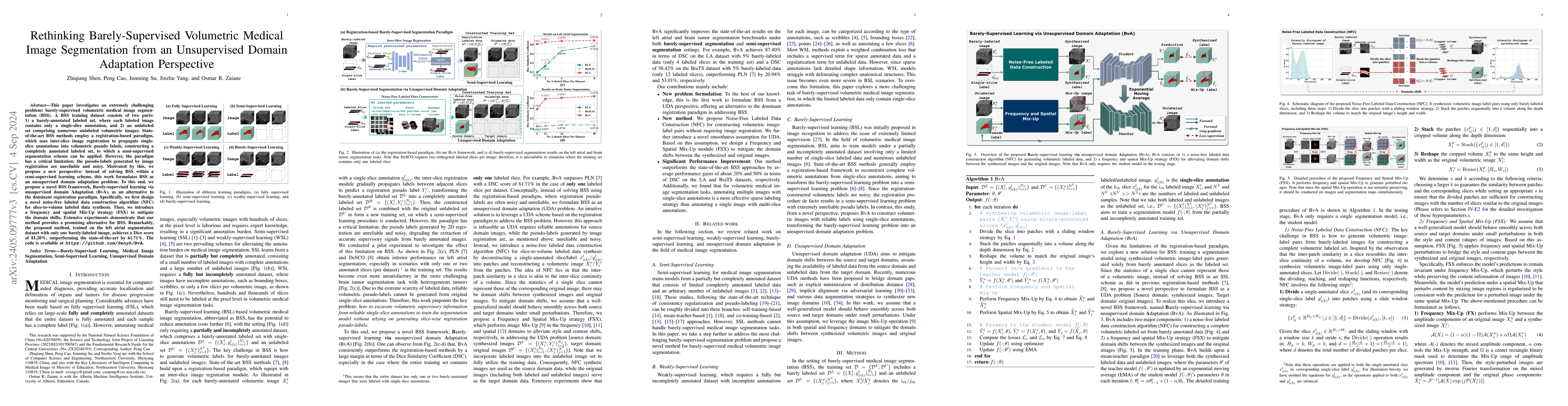 Thumbnail for Rethinking Barely-Supervised Segmentation from an Unsupervised Domain
  Adaptation Perspective