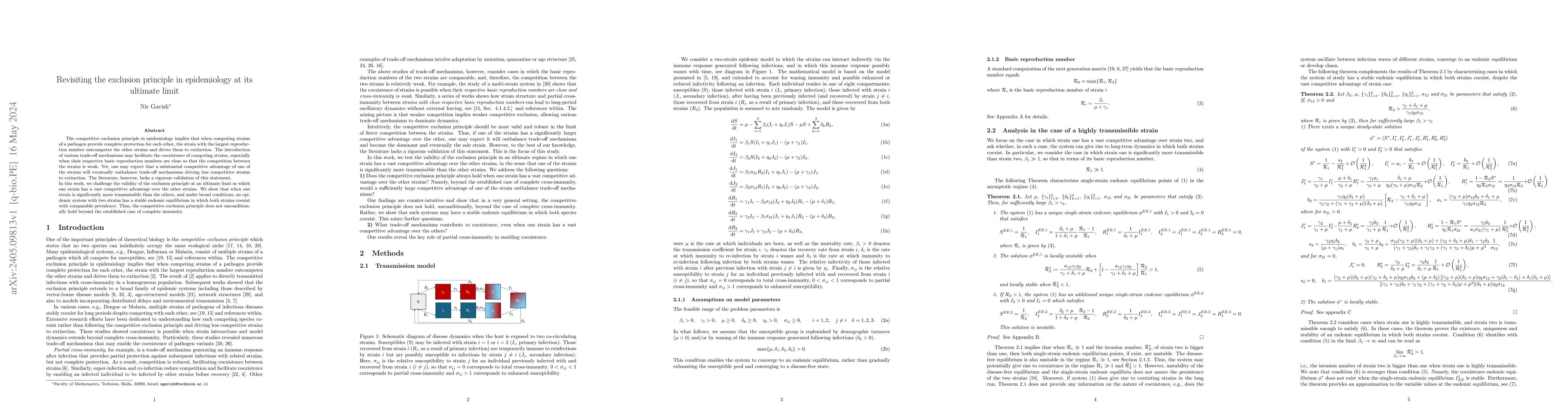 Thumbnail for Revisiting the exclusion principle in epidemiology at its ultimate limit