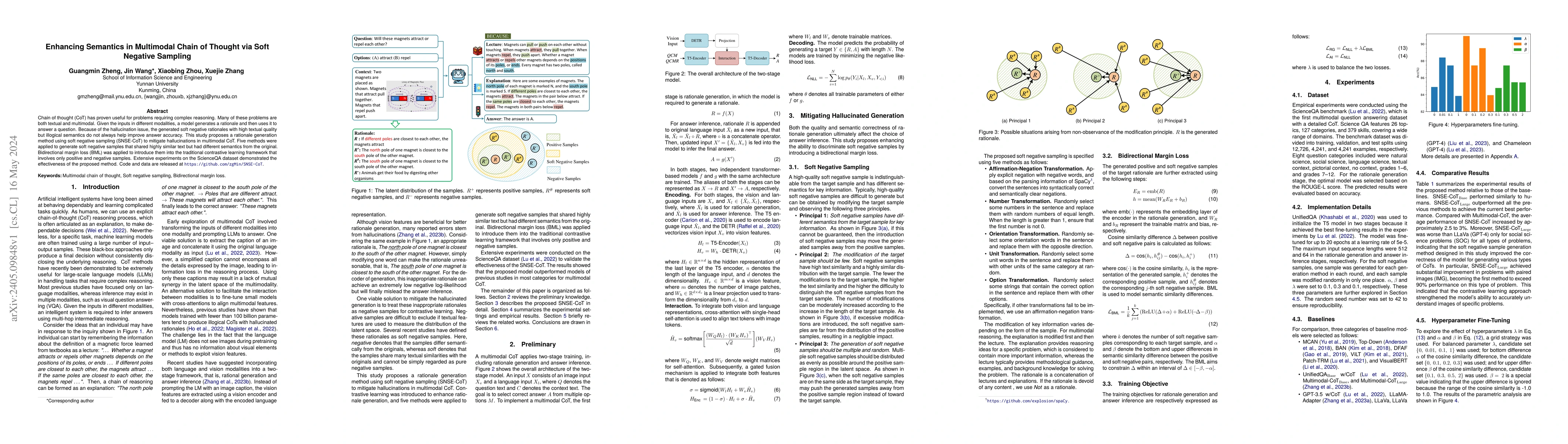 Thumbnail for Enhancing Semantics in Multimodal Chain of Thought via Soft Negative
  Sampling