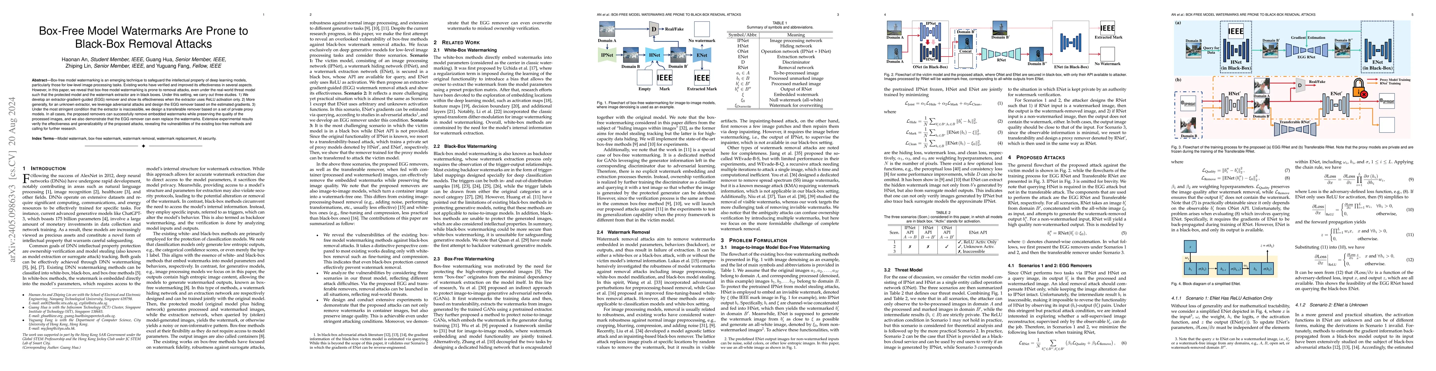 Thumbnail for Box-Free Model Watermarks Are Prone to Black-Box Removal Attacks