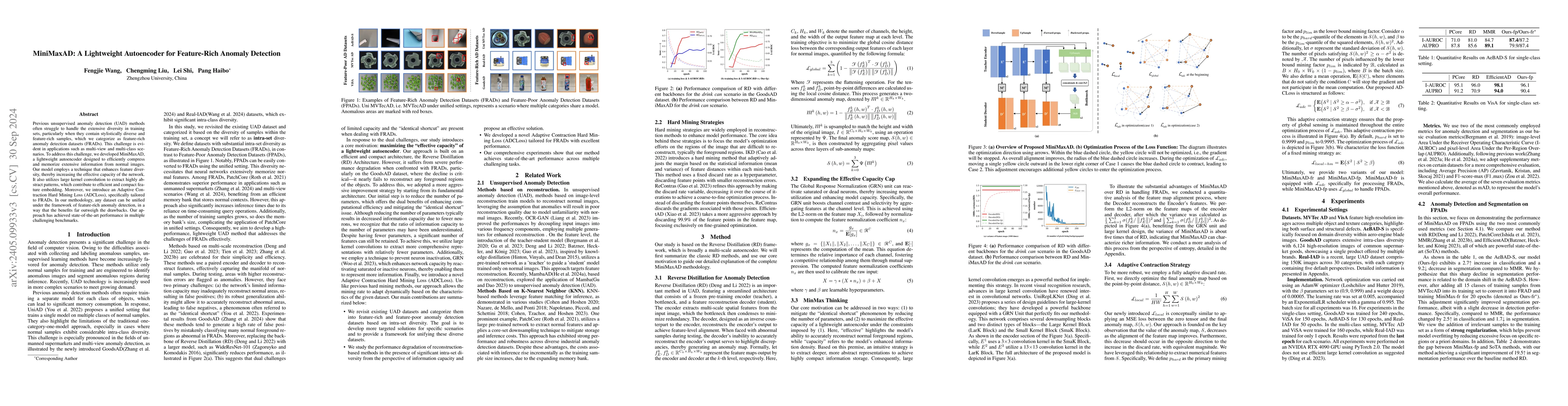 Thumbnail for MiniMaxAD: A Lightweight Autoencoder for Feature-Rich Anomaly Detection