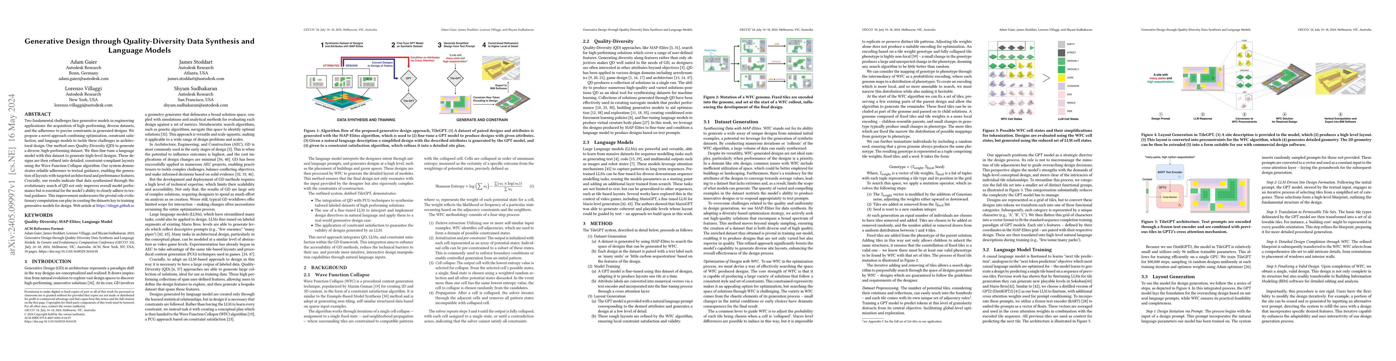 Thumbnail for Generative Design through Quality-Diversity Data Synthesis and Language
  Models