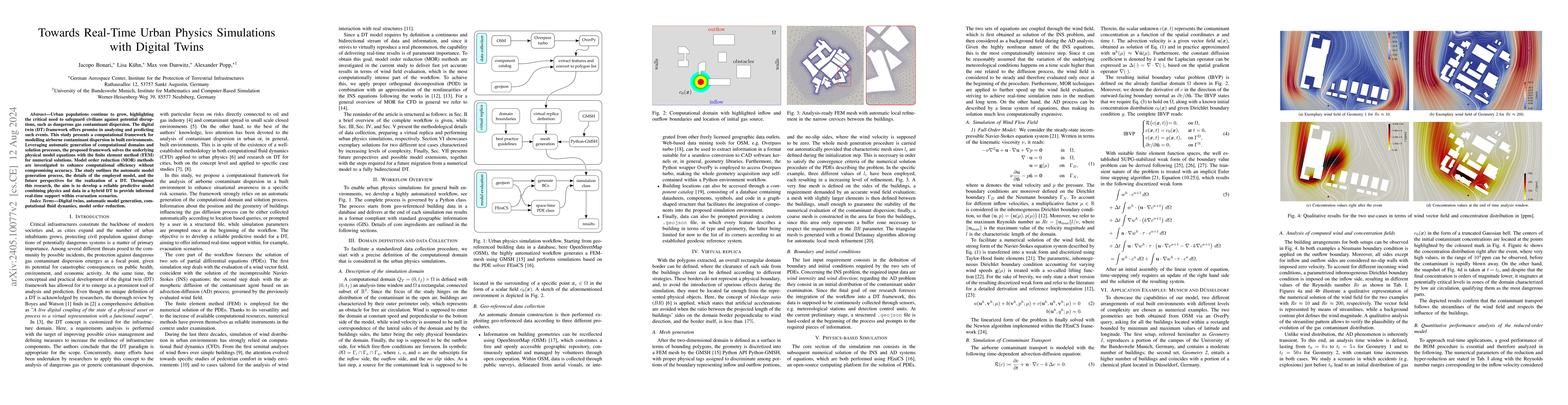 Thumbnail for Towards Real-Time Urban Physics Simulations with Digital Twins