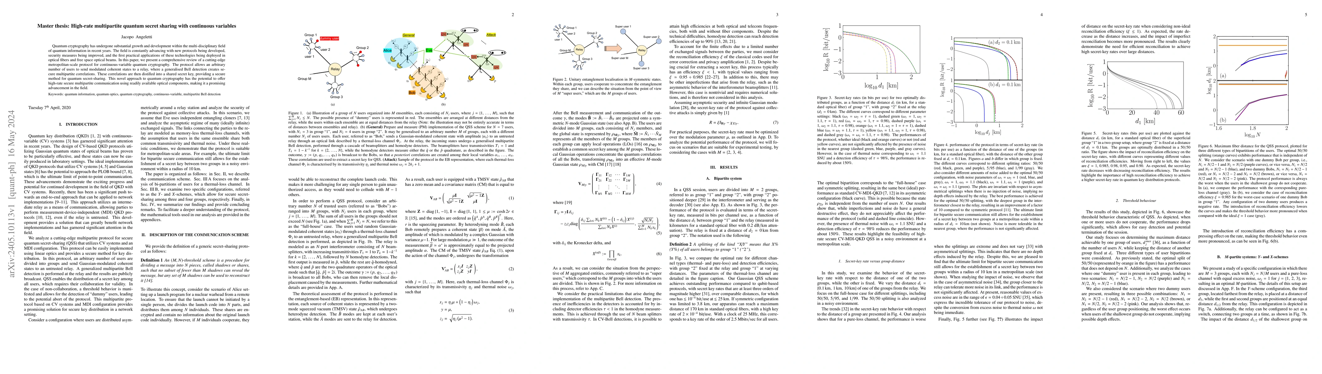 Thumbnail for Master thesis: High-rate multipartite quantum secret sharing with
  continuous variables