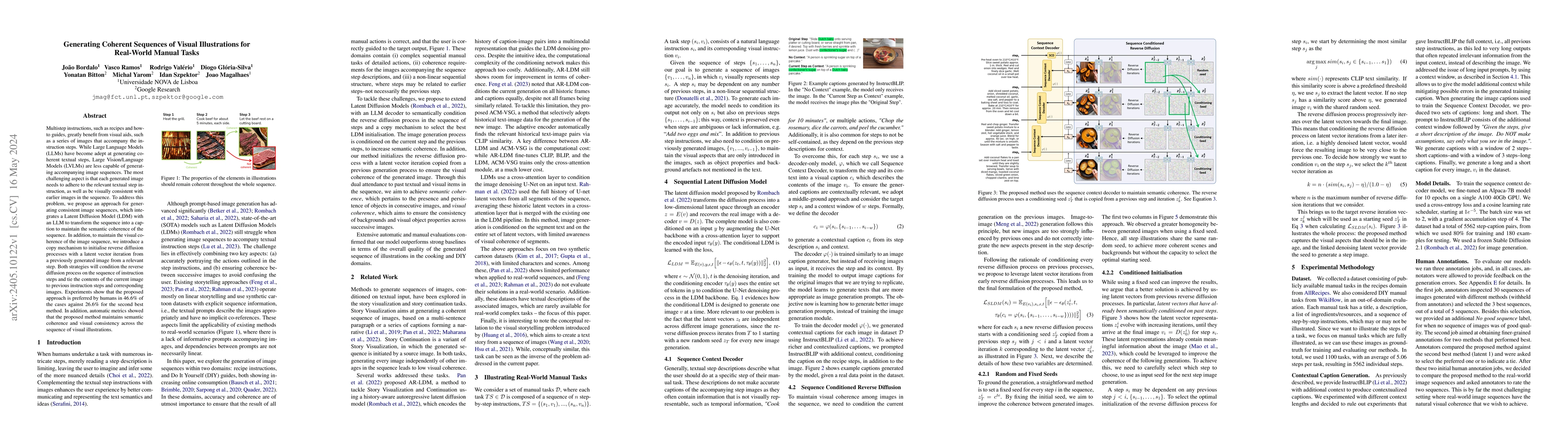 Thumbnail for Generating Coherent Sequences of Visual Illustrations for Real-World
  Manual Tasks