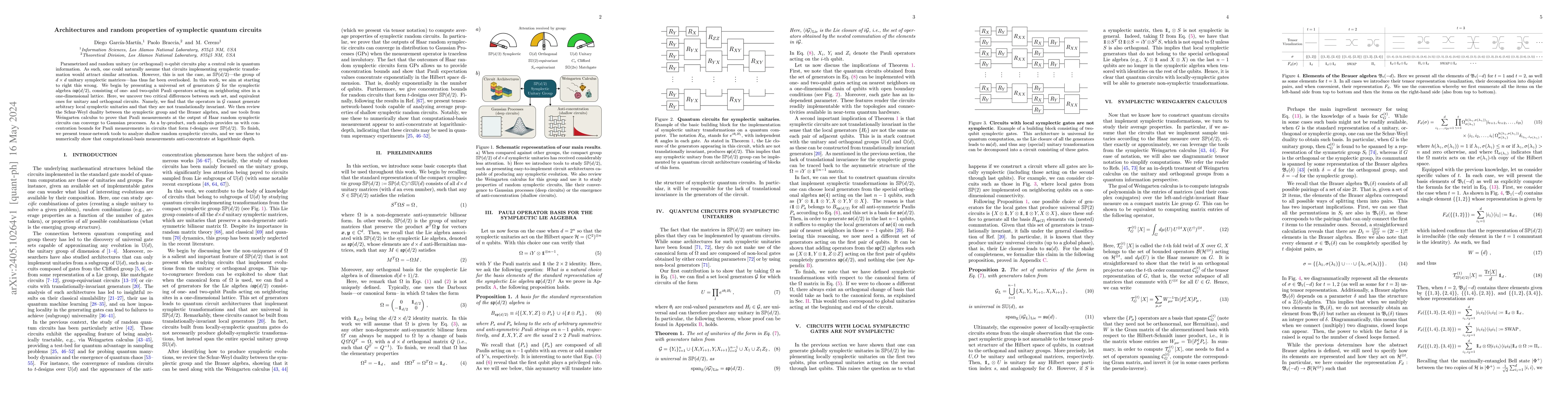 Thumbnail for Architectures and random properties of symplectic quantum circuits