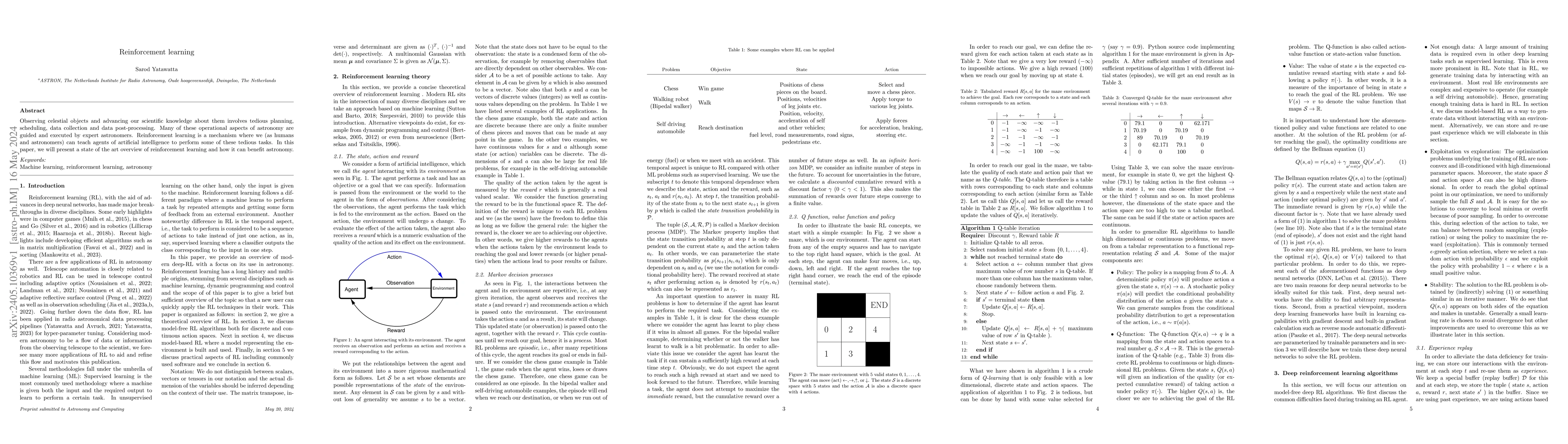 Thumbnail for Reinforcement learning