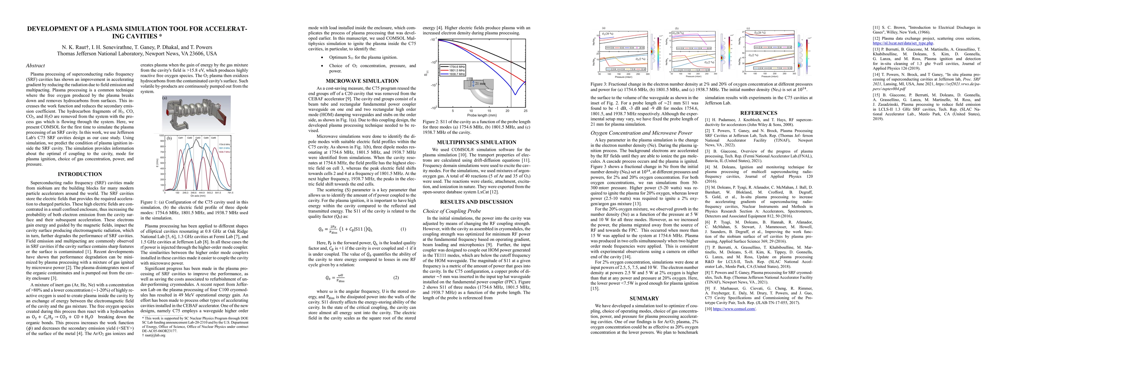 Thumbnail for Development of a plasma simulation tool for accelerating cavities