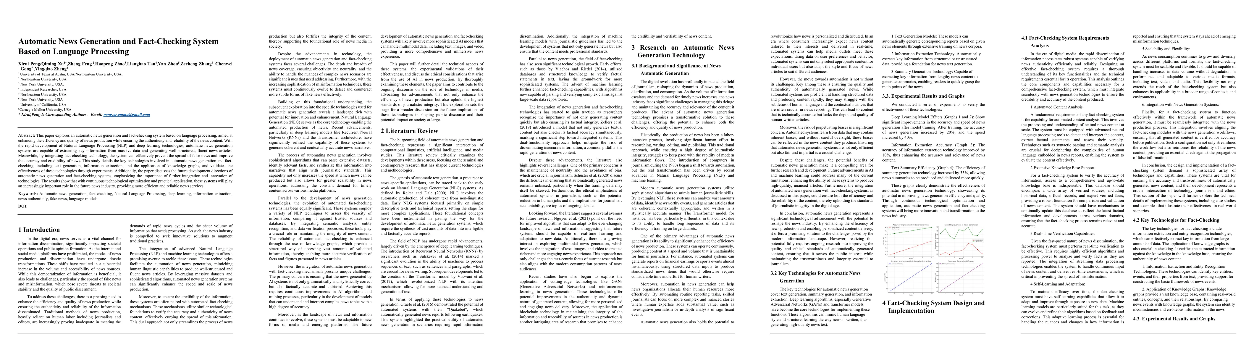 Thumbnail for Automatic News Generation and Fact-Checking System Based on Language
  Processing
