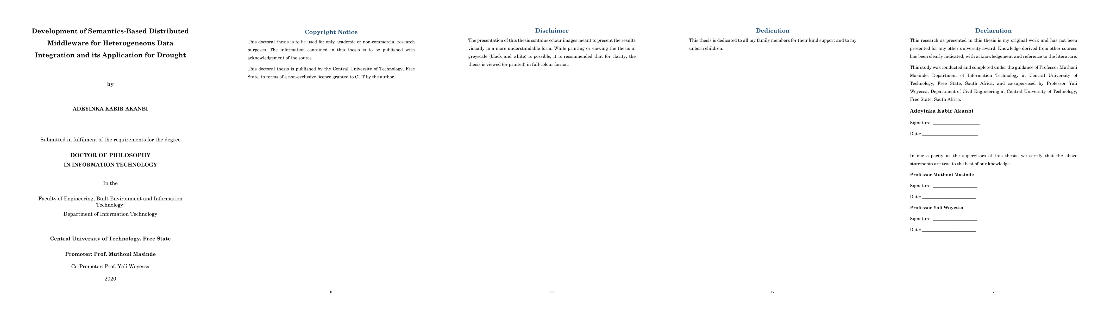 Thumbnail for Development of Semantics-Based Distributed Middleware for Heterogeneous
  Data Integration and its Application for Drought
