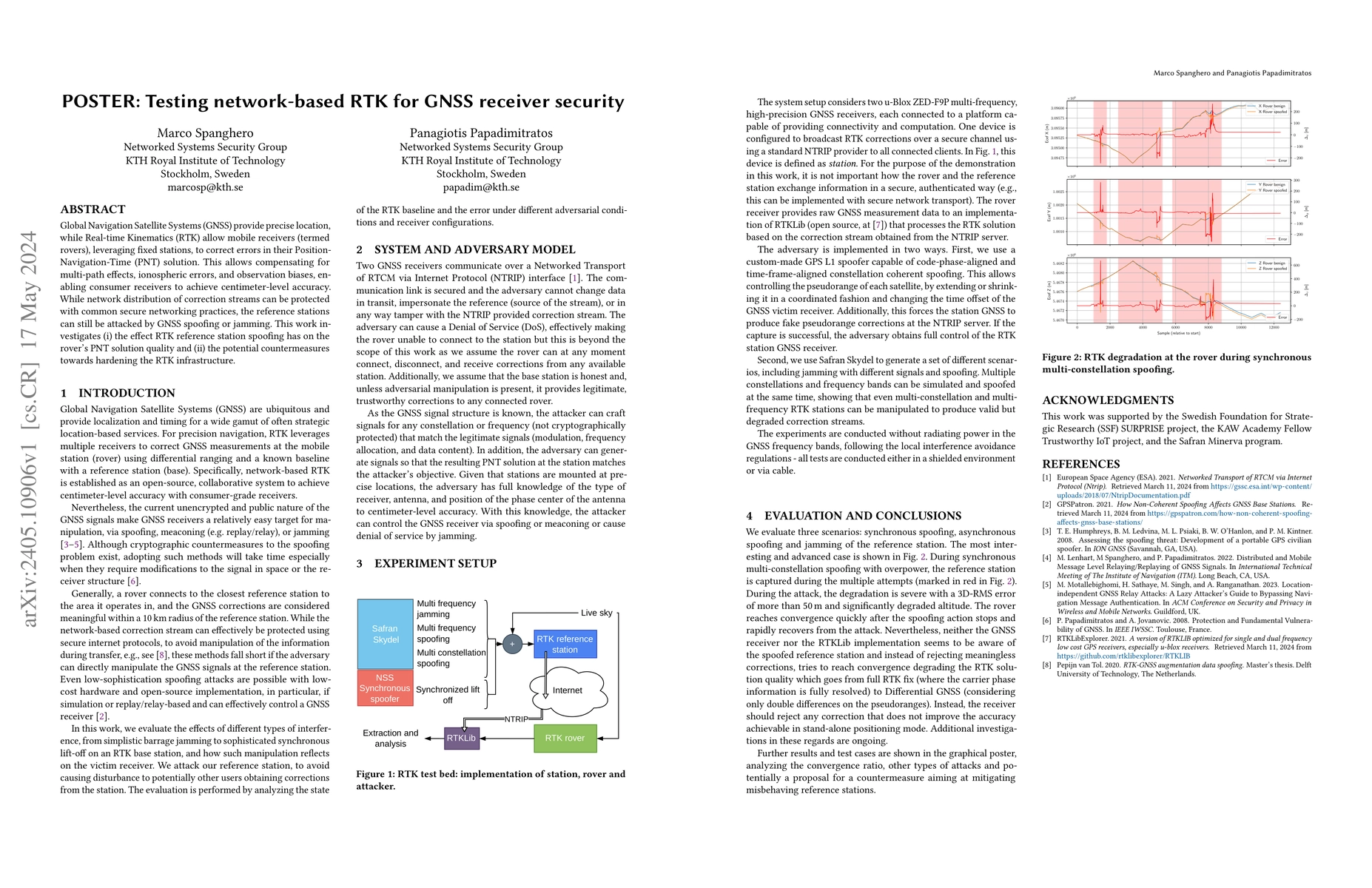 Thumbnail for POSTER: Testing network-based RTK for GNSS receiver security