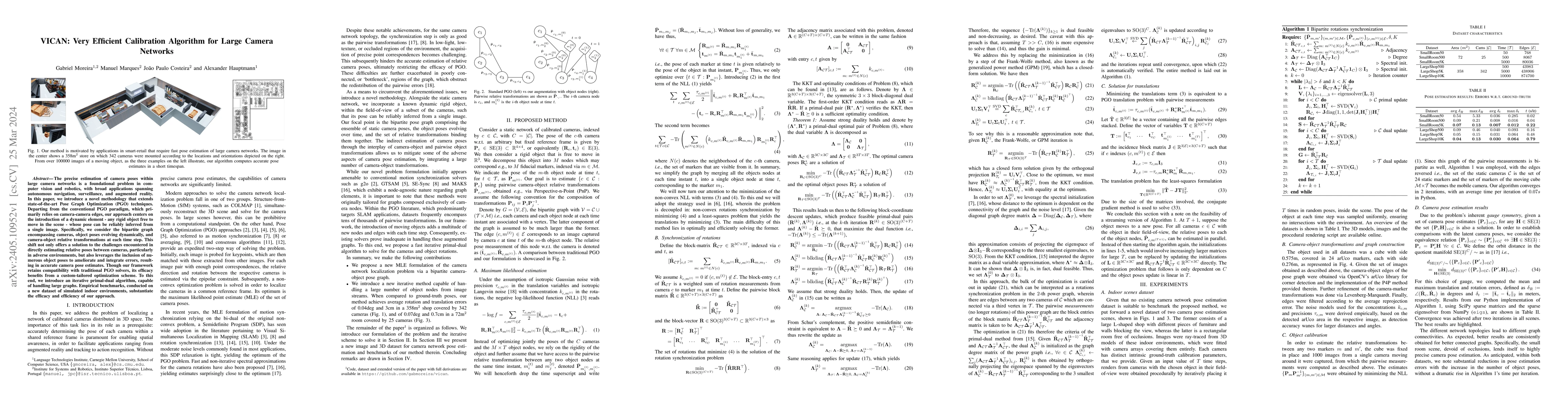Thumbnail for VICAN: Very Efficient Calibration Algorithm for Large Camera Networks