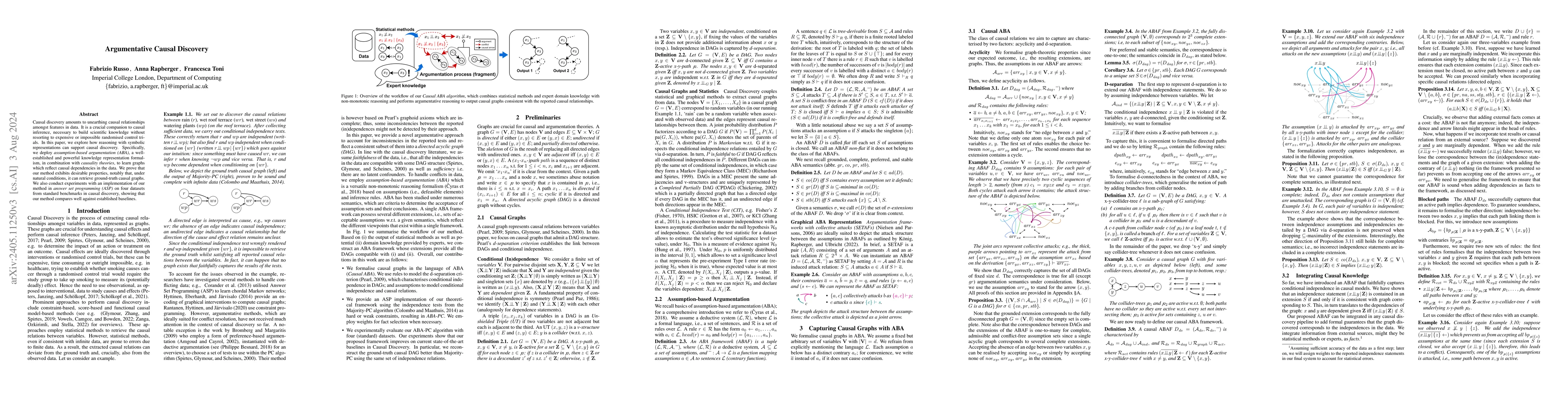 Thumbnail for Argumentative Causal Discovery