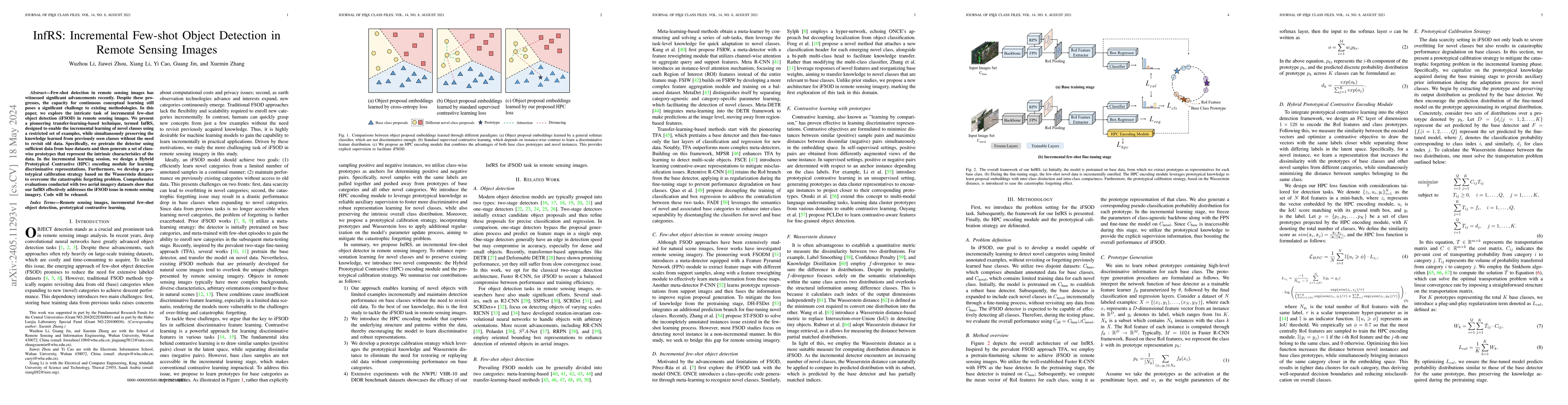 Thumbnail for InfRS: Incremental Few-Shot Object Detection in Remote Sensing Images