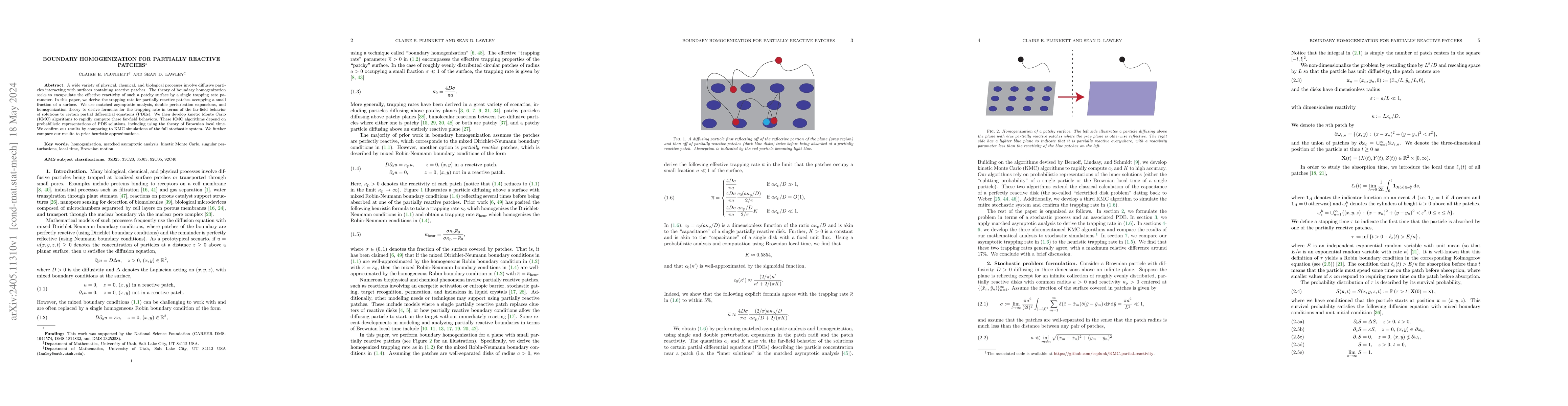 Thumbnail for Boundary homogenization for partially reactive patches