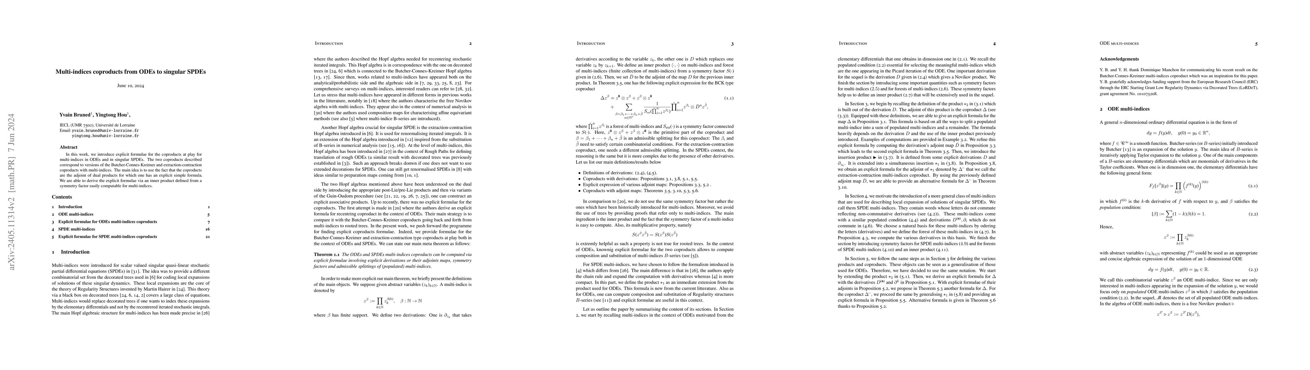 Thumbnail for Multi-indices coproducts from ODEs to singular SPDEs