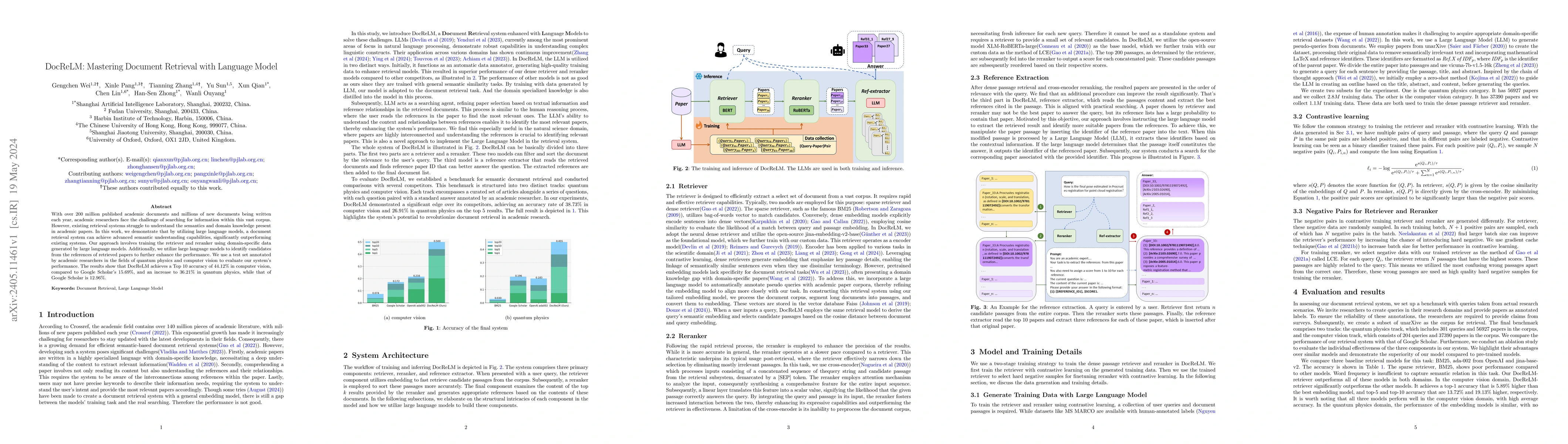 Thumbnail for DocReLM: Mastering Document Retrieval with Language Model