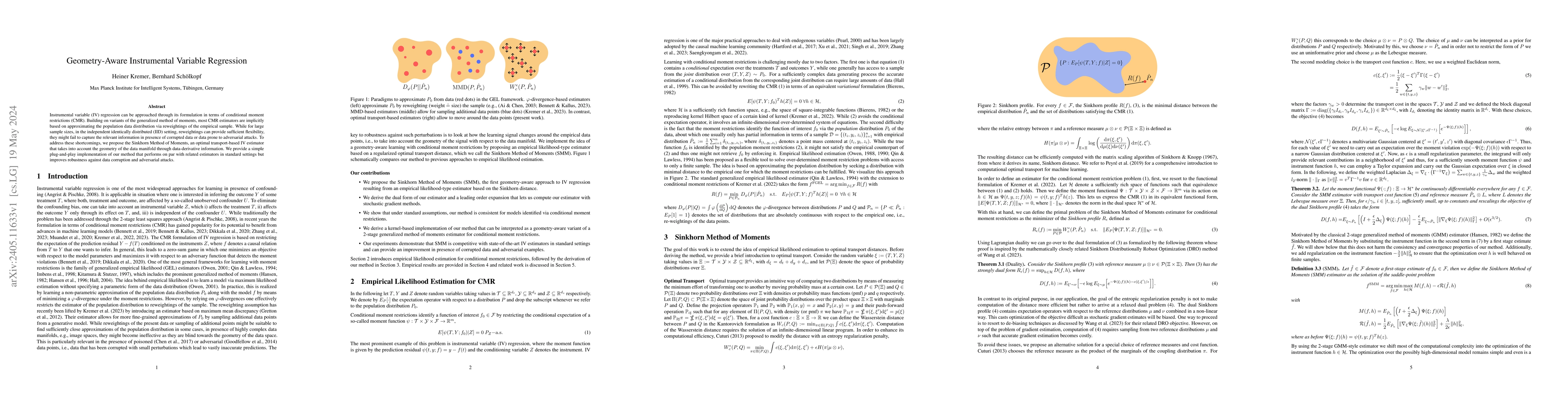 Thumbnail for Geometry-Aware Instrumental Variable Regression