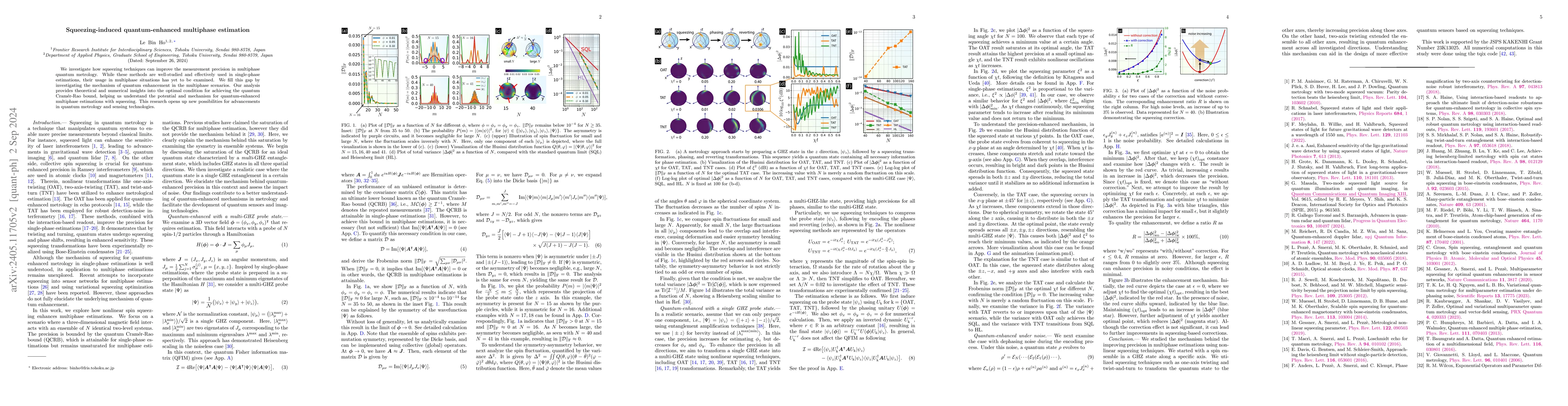 Thumbnail for On the principle of squeezing-induced quantum-enhanced multiphase
  estimation