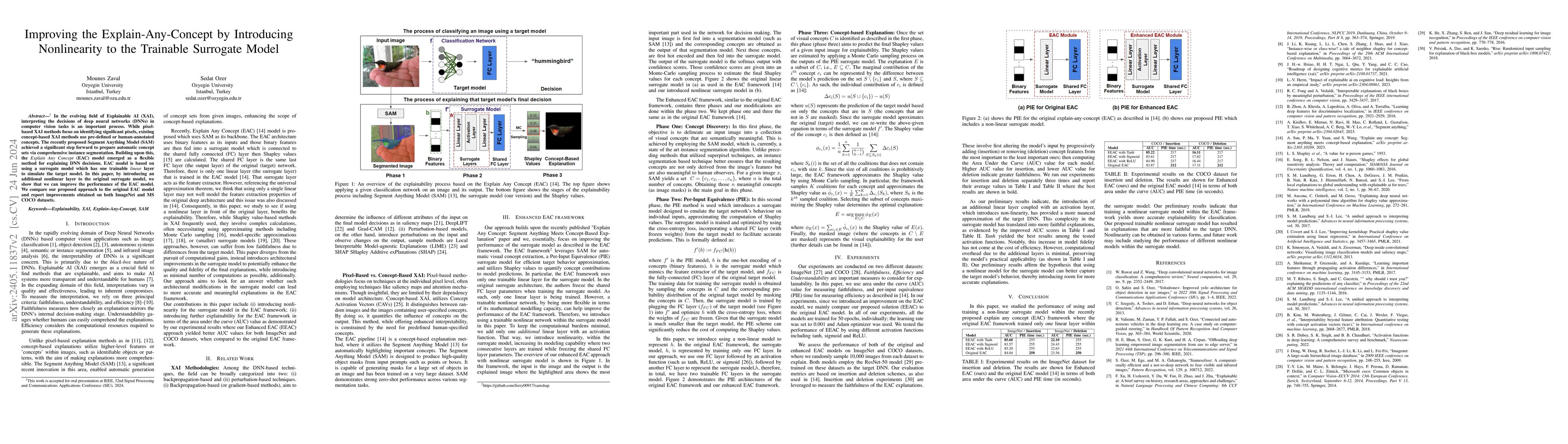 Thumbnail for Improving the Explain-Any-Concept by Introducing Nonlinearity to the
  Trainable Surrogate Model