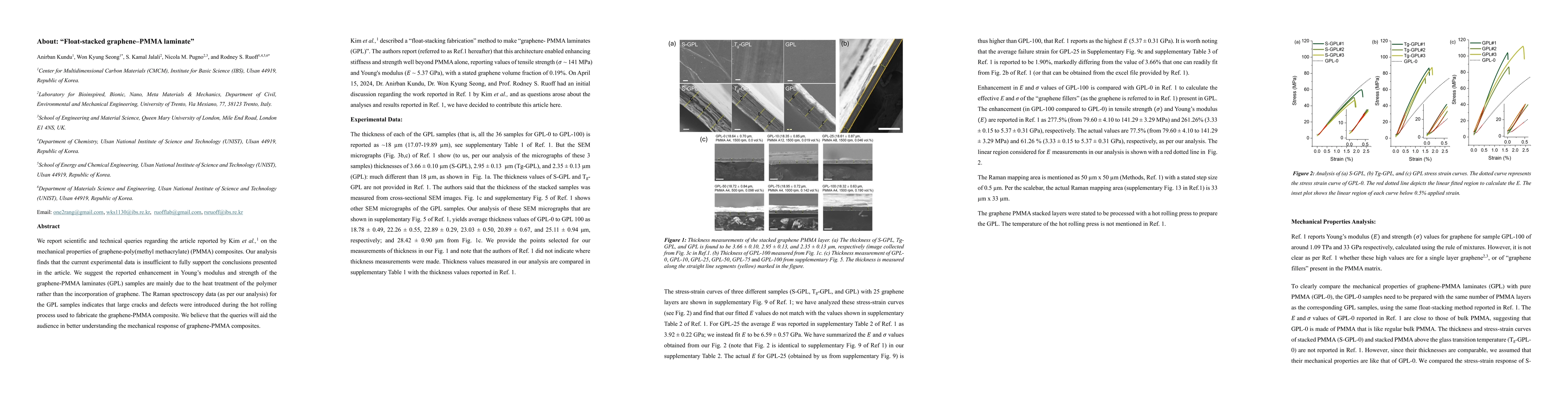 Thumbnail for About: "Float stacked graphene PMMA laminate"