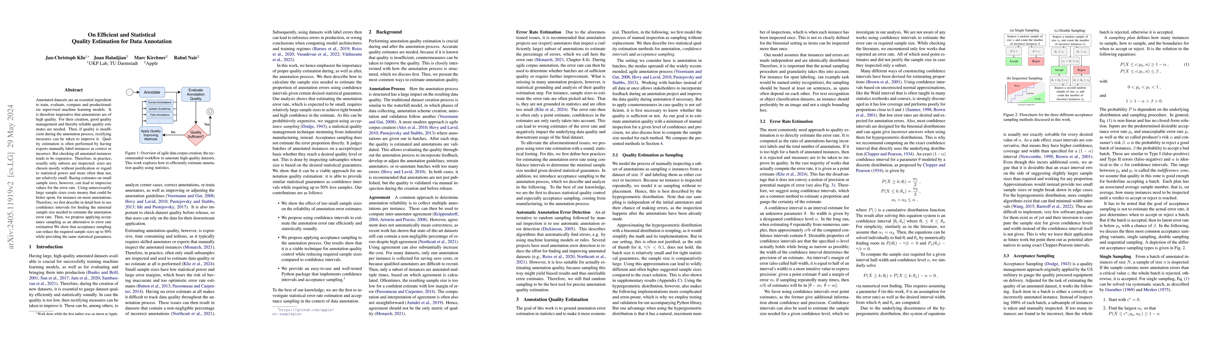 Thumbnail for On Efficient and Statistical Quality Estimation for Data Annotation