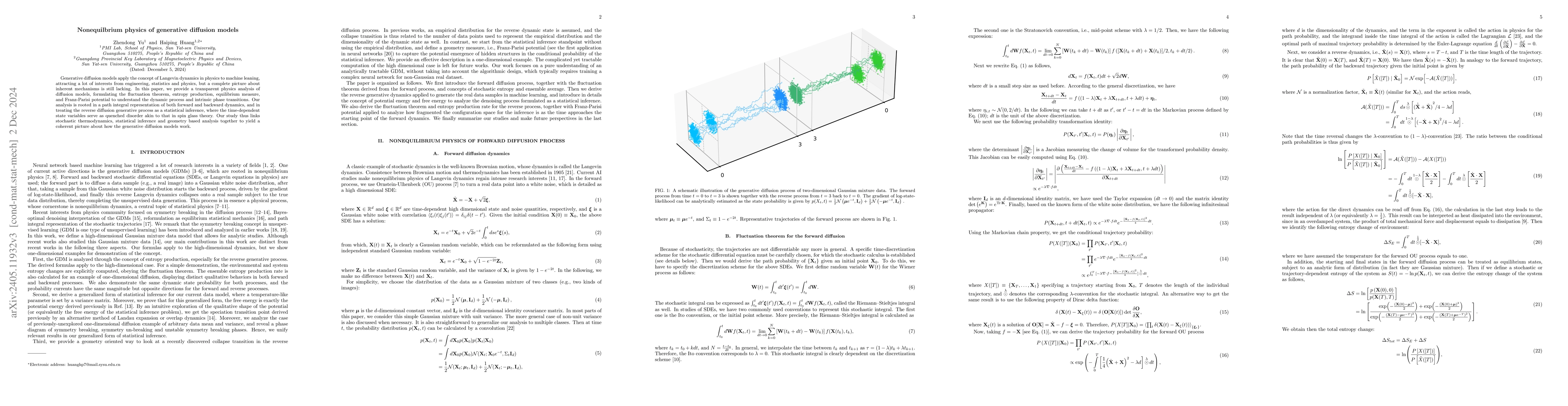 Thumbnail for Nonequilbrium physics of generative diffusion models