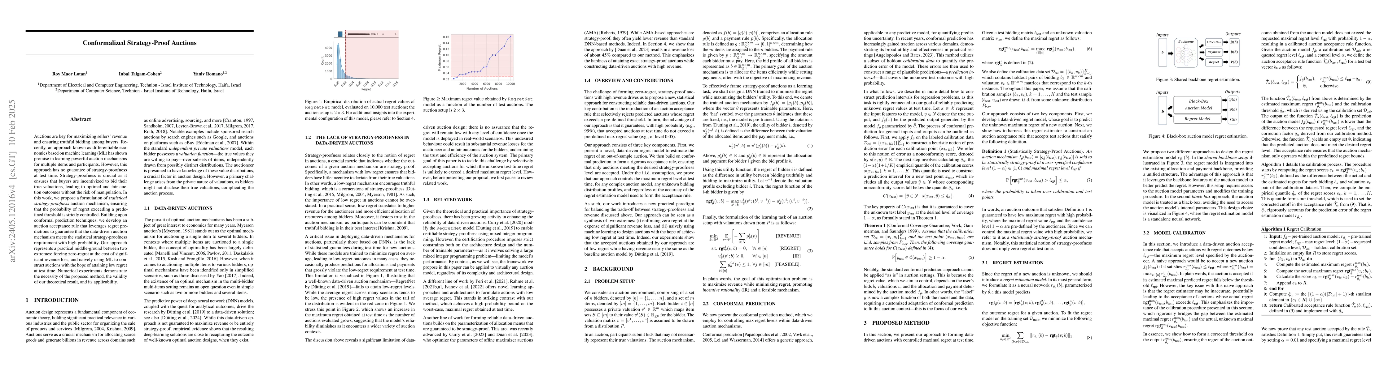 Thumbnail for Strategy-Proof Auctions through Conformal Prediction