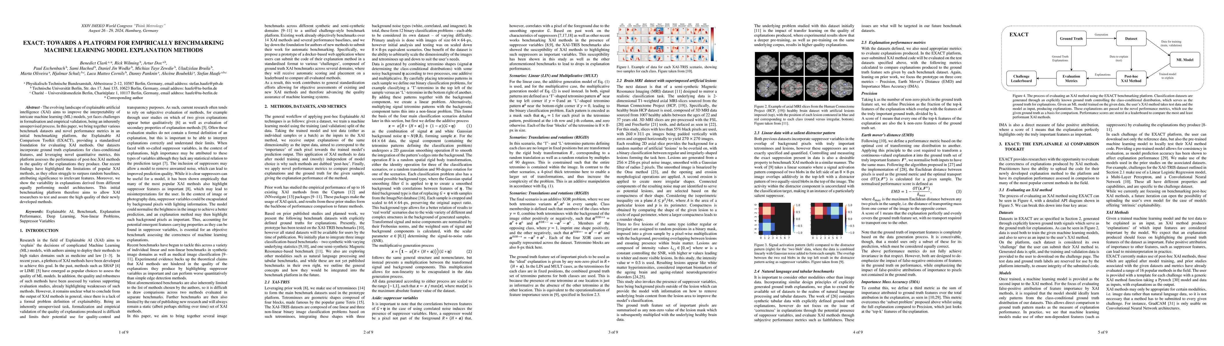 Thumbnail for EXACT: Towards a platform for empirically benchmarking Machine Learning
  model explanation methods