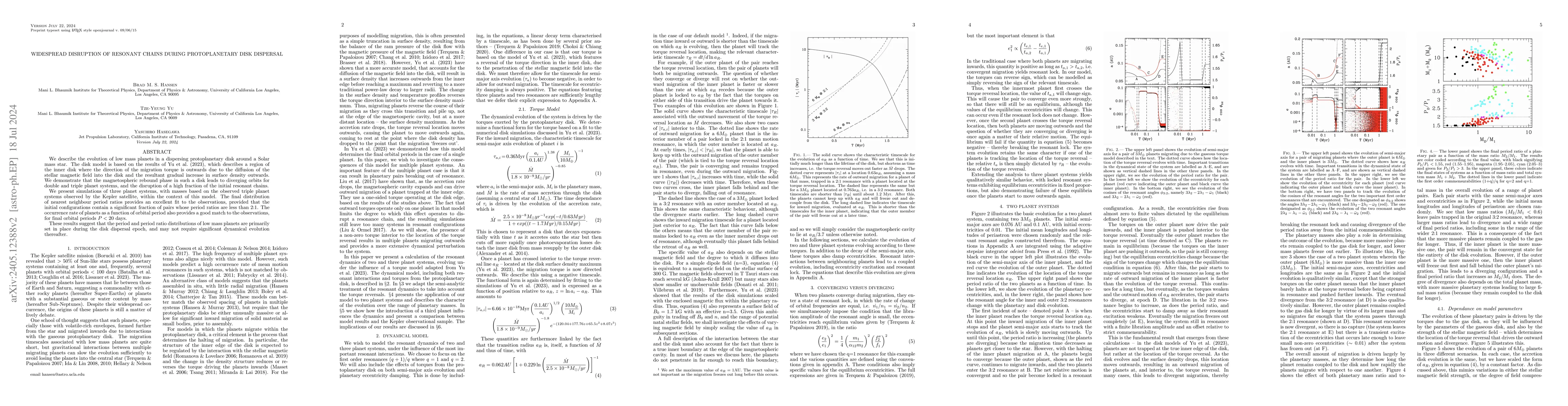 Thumbnail for Widespread disruption of resonant chains during protoplanetary disk
  dispersal
