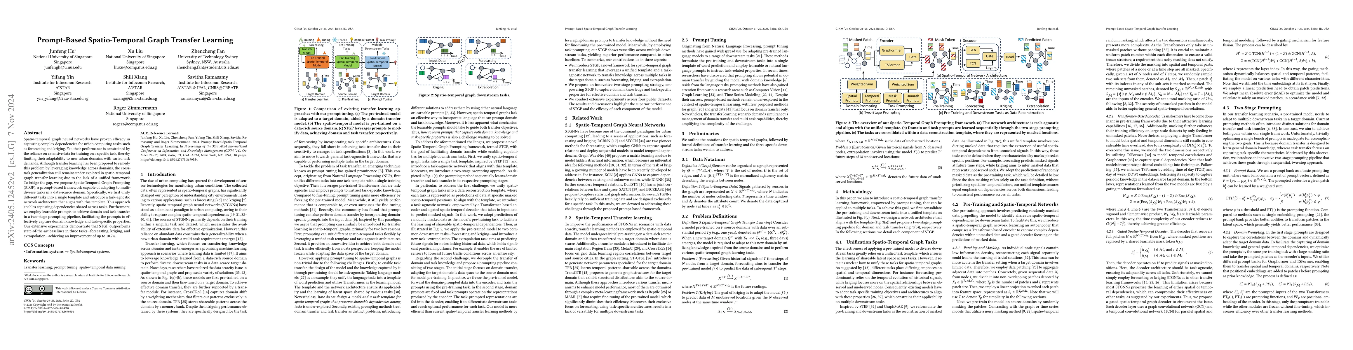 Thumbnail for Prompt-Enhanced Spatio-Temporal Graph Transfer Learning