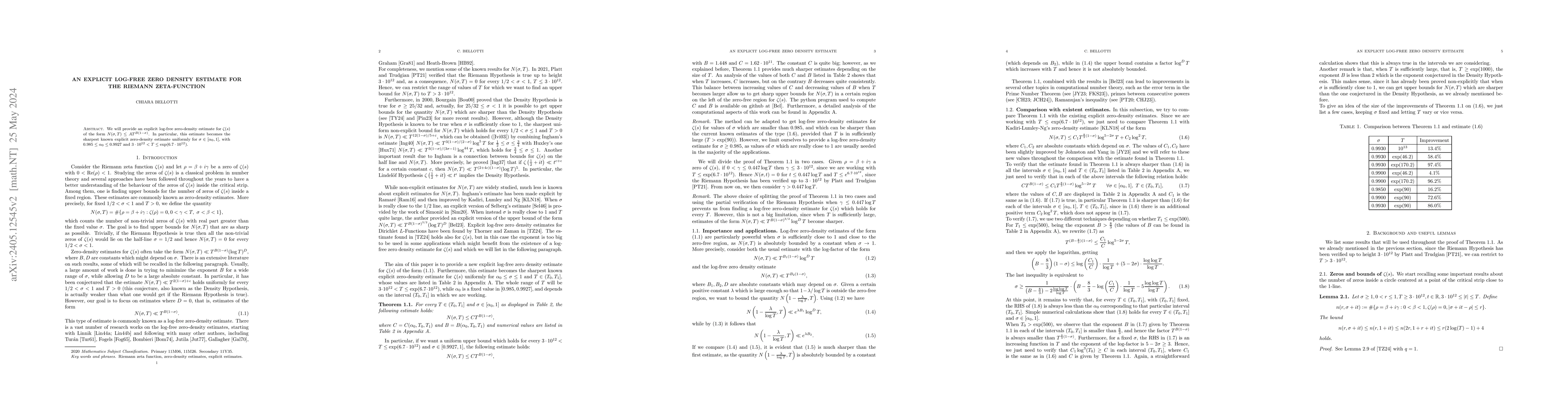 Thumbnail for An explicit log-free zero density estimate for the Riemann zeta-function