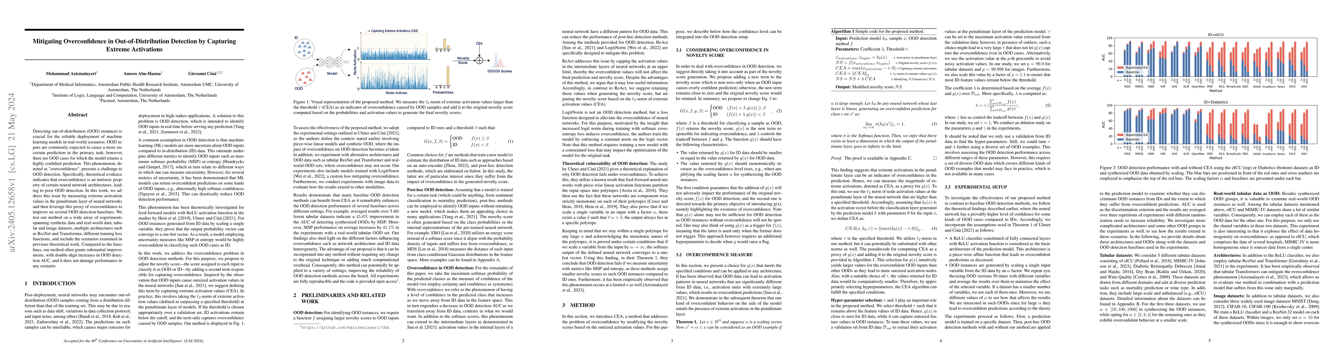 Thumbnail for Mitigating Overconfidence in Out-of-Distribution Detection by Capturing
  Extreme Activations
