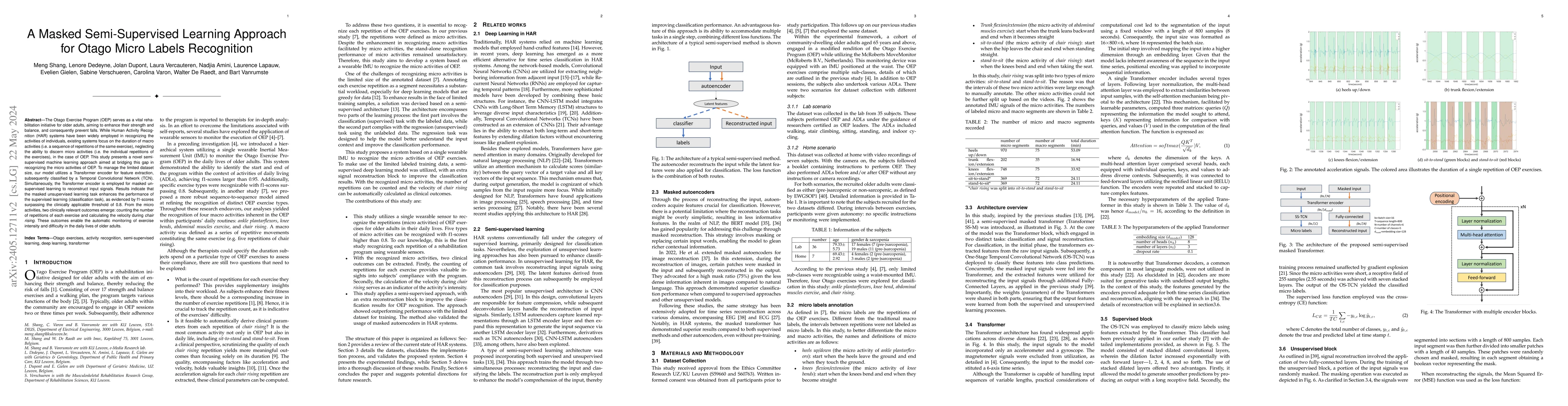 Thumbnail for A Masked Semi-Supervised Learning Approach for Otago Micro Labels
  Recognition