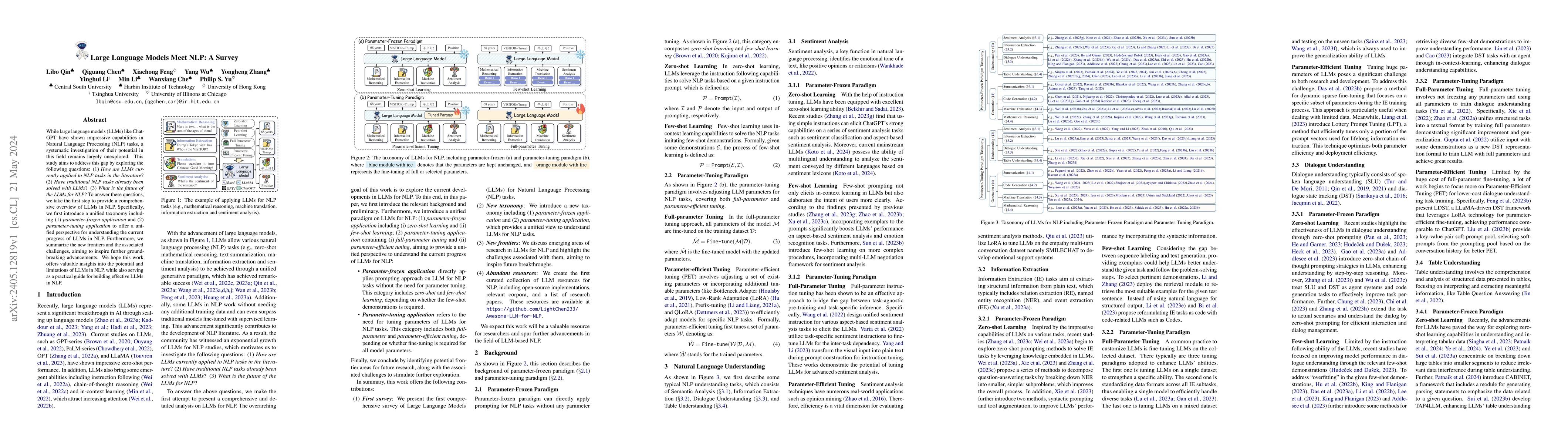 Thumbnail for Large Language Models Meet NLP: A Survey