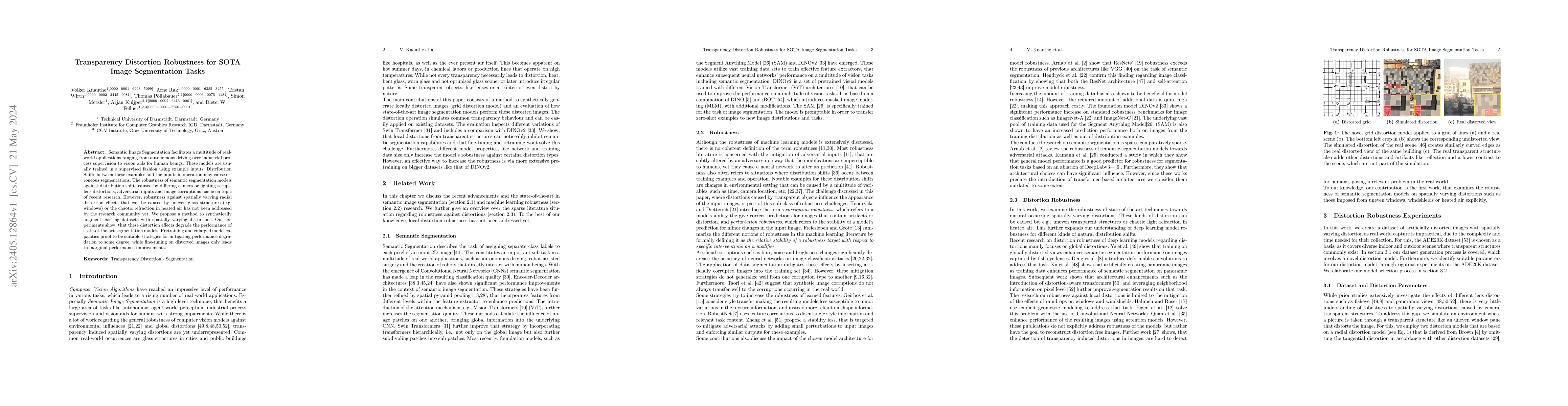 Thumbnail for Transparency Distortion Robustness for SOTA Image Segmentation Tasks