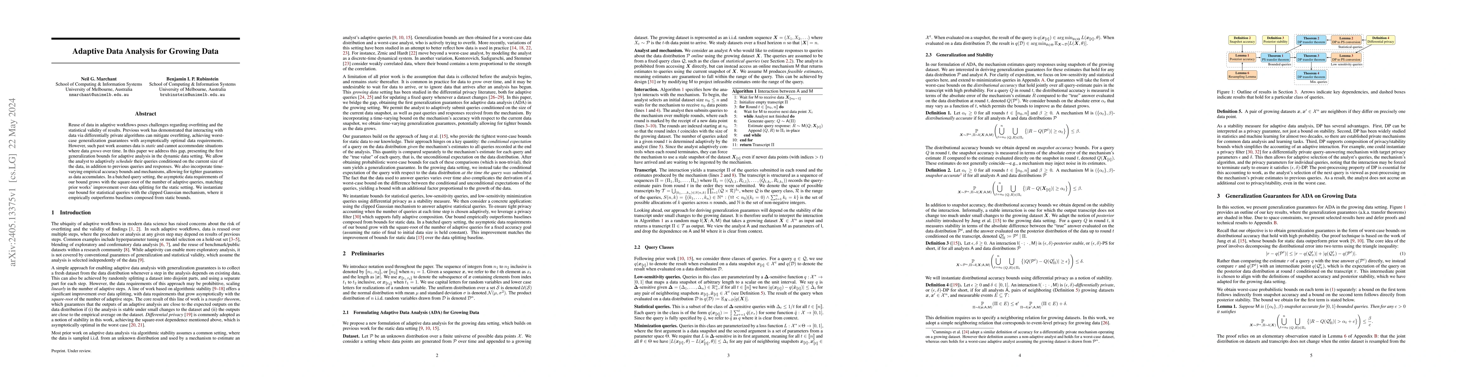 Thumbnail for Adaptive Data Analysis for Growing Data