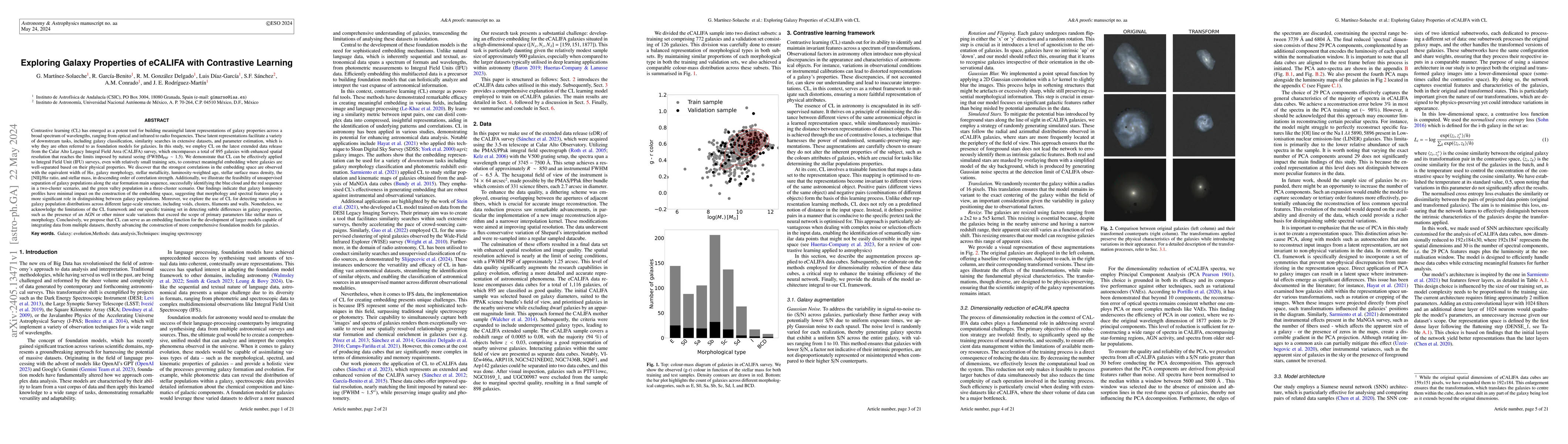 Thumbnail for Exploring Galaxy Properties of eCALIFA with Contrastive Learning
