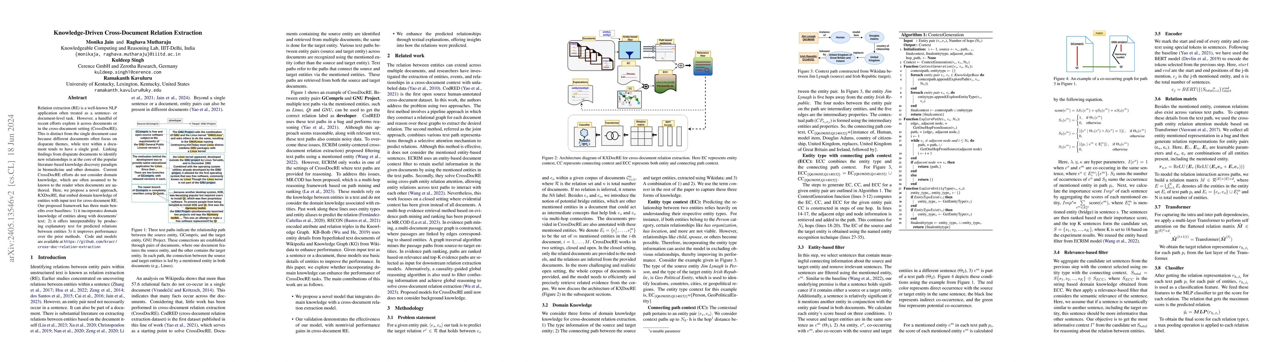 Thumbnail for Knowledge-Driven Cross-Document Relation Extraction