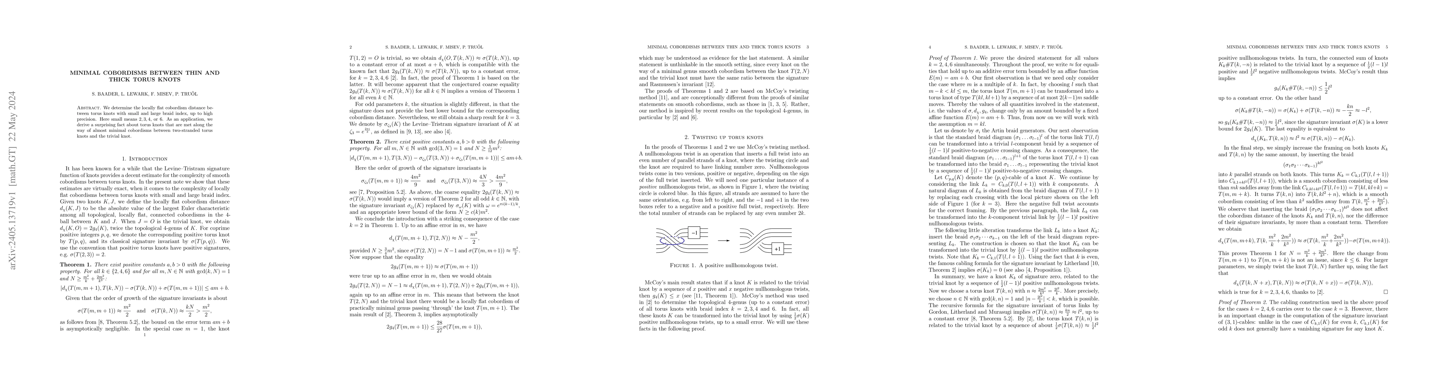 Thumbnail for Minimal cobordisms between thin and thick torus knots