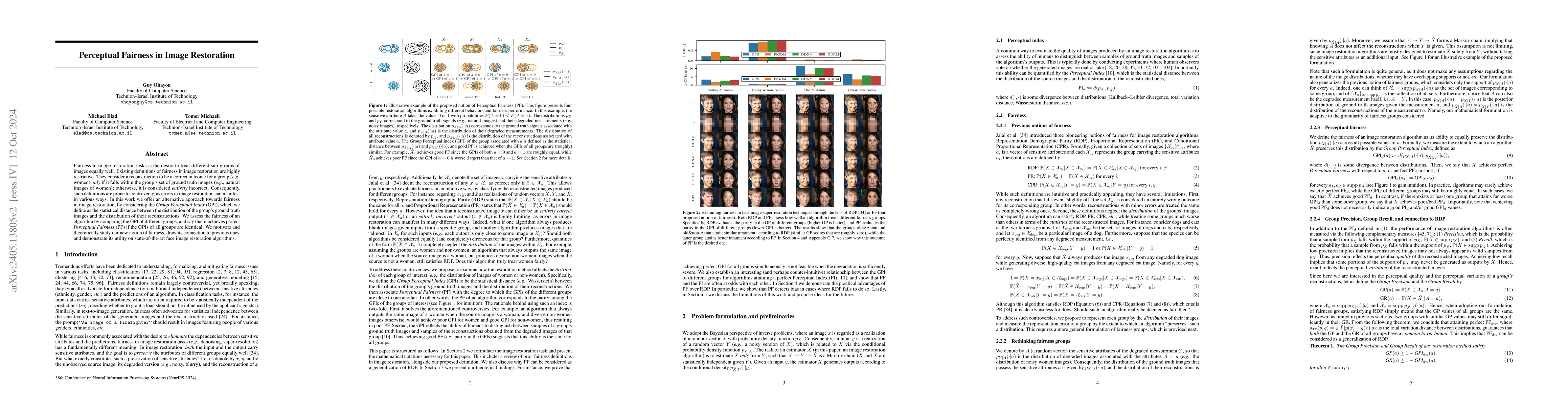Thumbnail for Perceptual Fairness in Image Restoration