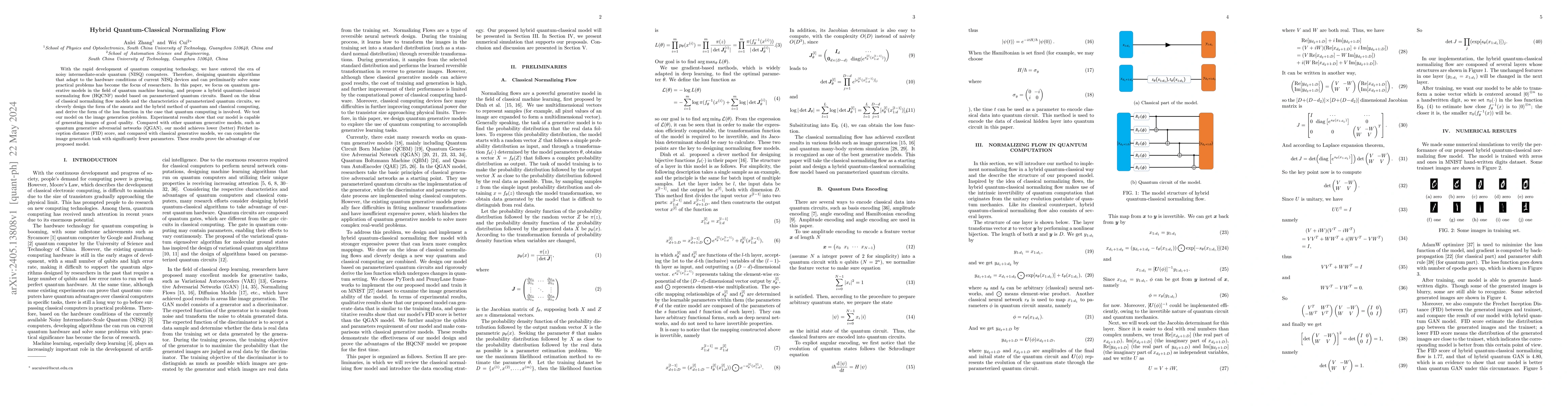 Thumbnail for Hybrid Quantum-Classical Normalizing Flow