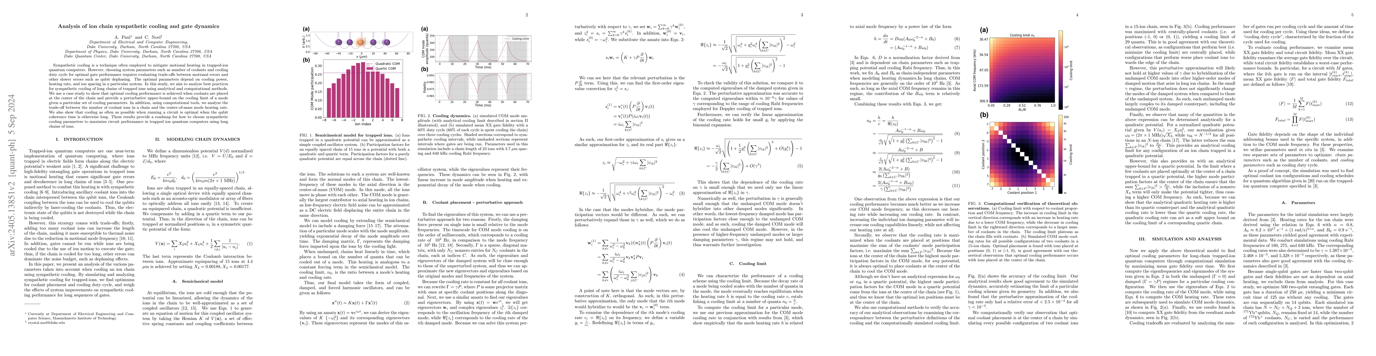 Thumbnail for Analysis of ion chain sympathetic cooling and gate dynamics