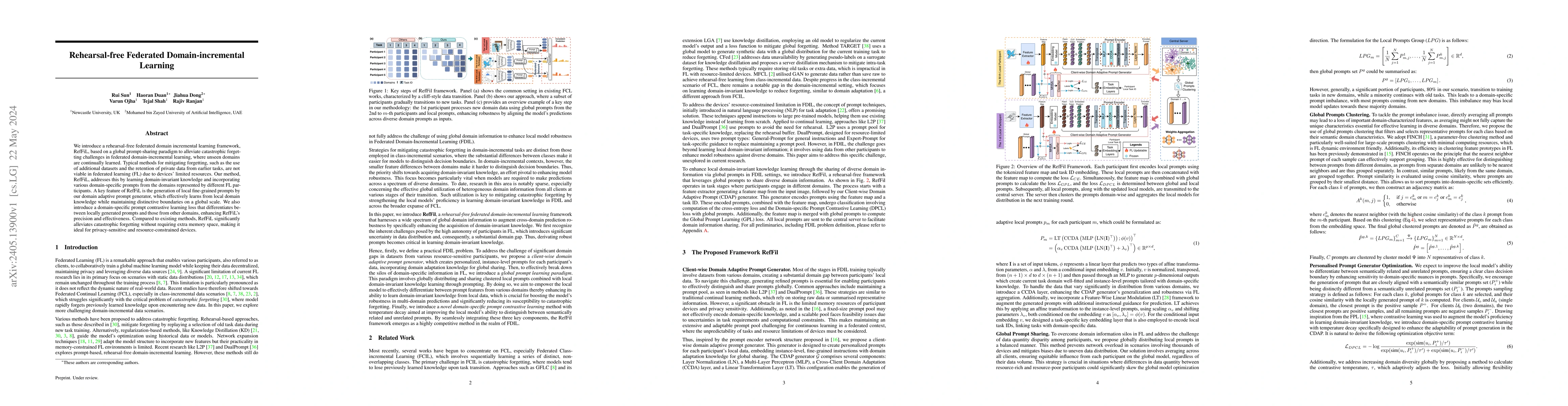 Thumbnail for Rehearsal-free Federated Domain-incremental Learning