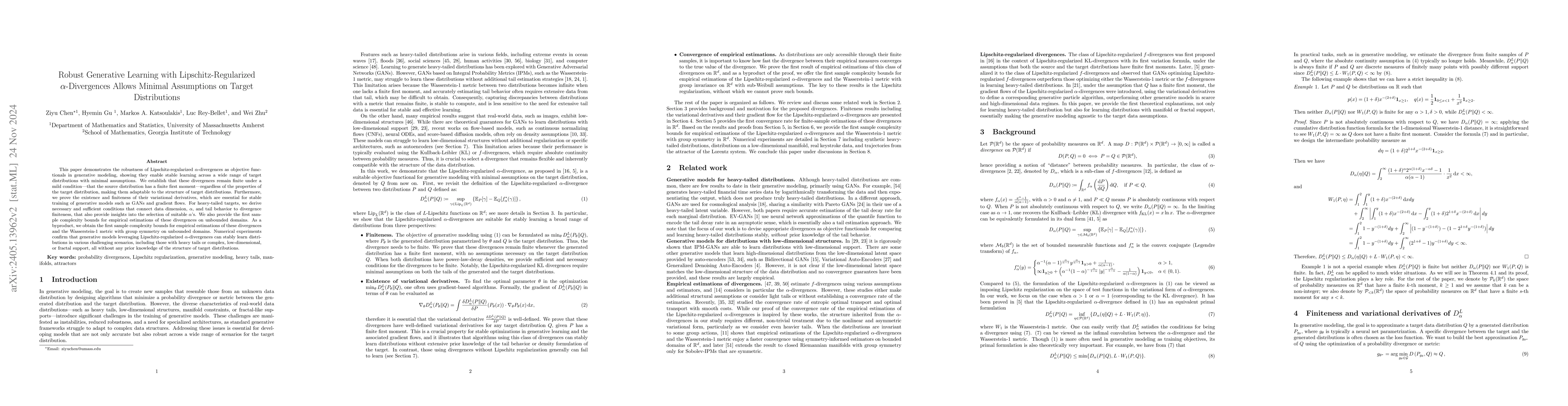 Thumbnail for Learning heavy-tailed distributions with
  Wasserstein-proximal-regularized $\alpha$-divergences