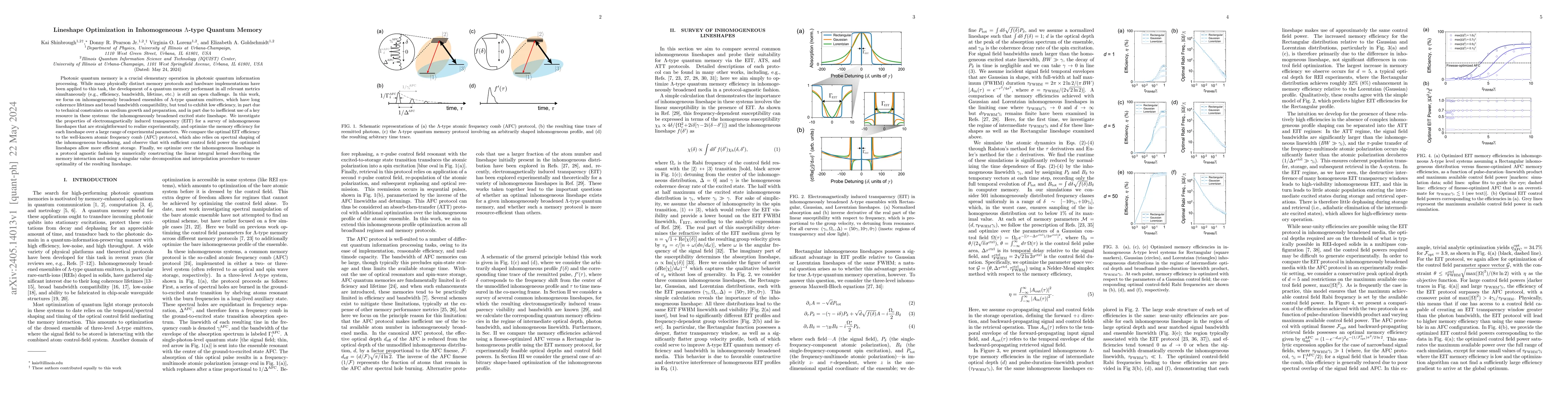 Thumbnail for Lineshape Optimization in Inhomogeneous $\Lambda$-type Quantum Memory