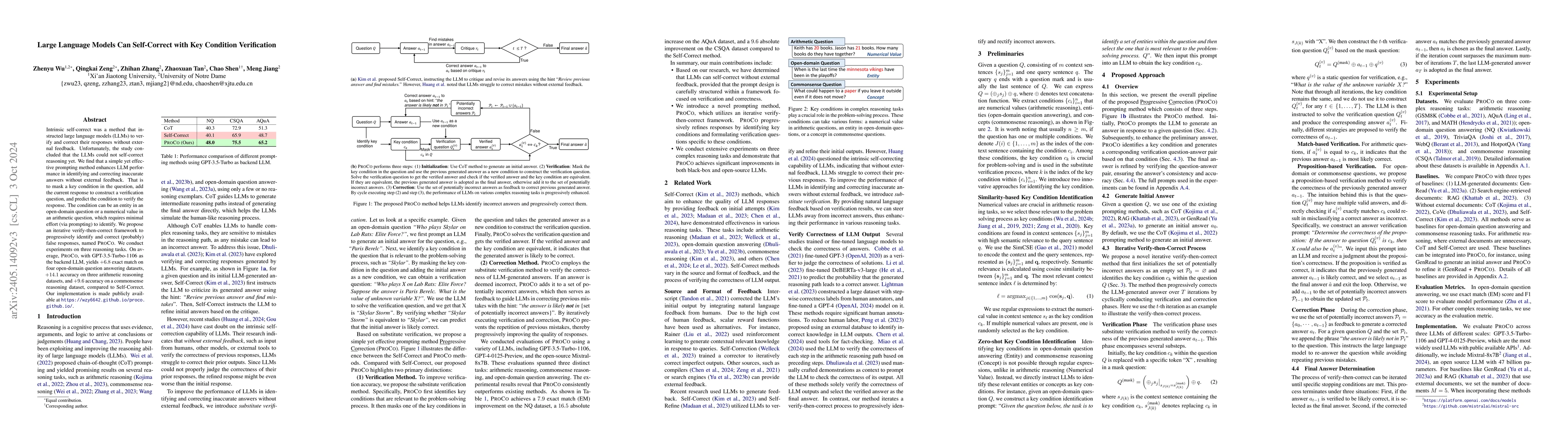 Thumbnail for Large Language Models Can Self-Correct with Minimal Effort