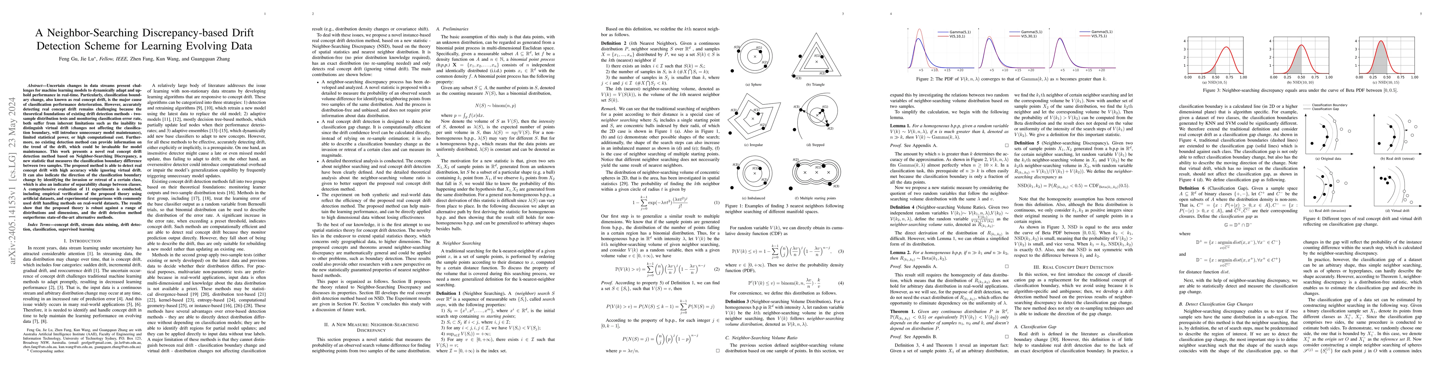 Thumbnail for A Neighbor-Searching Discrepancy-based Drift Detection Scheme for
  Learning Evolving Data